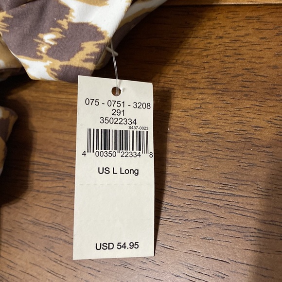 Aerie Leopard Wrap One Piece Swimsuit - Picture 5 of 5